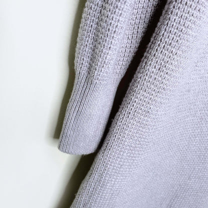 wilfred free bianca grey merino wool sweater dress - size medium