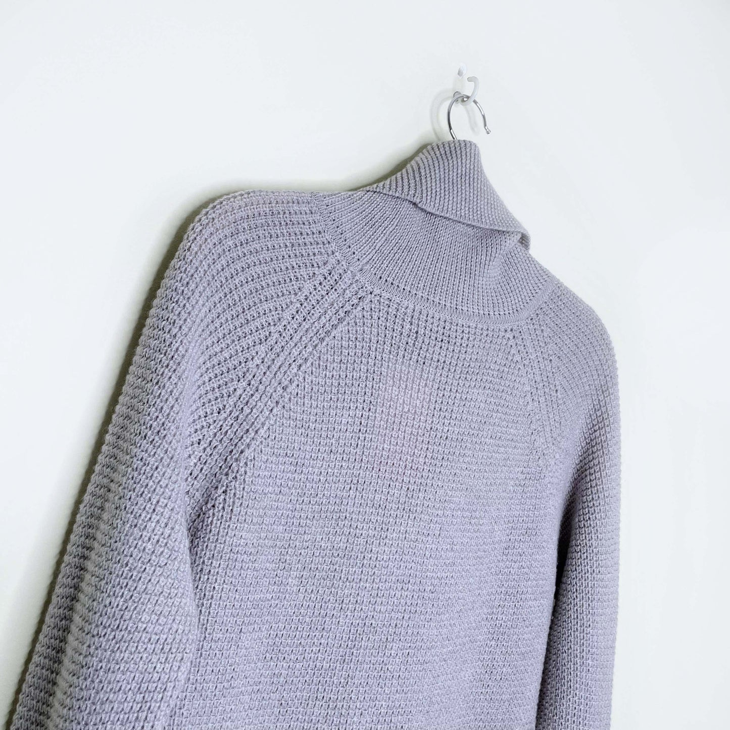 wilfred free bianca grey merino wool sweater dress - size medium