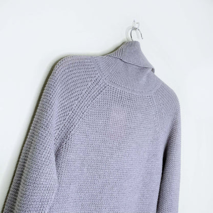 wilfred free bianca grey merino wool sweater dress - size medium