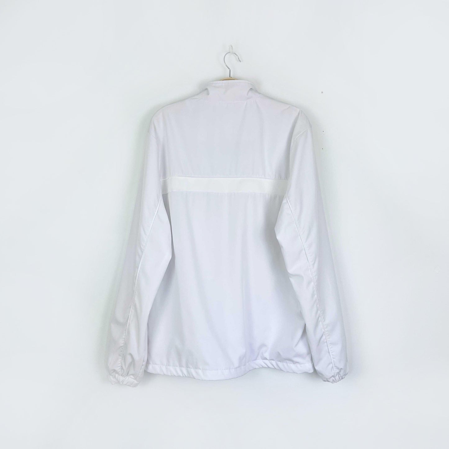 fila all white private club tennis jacket