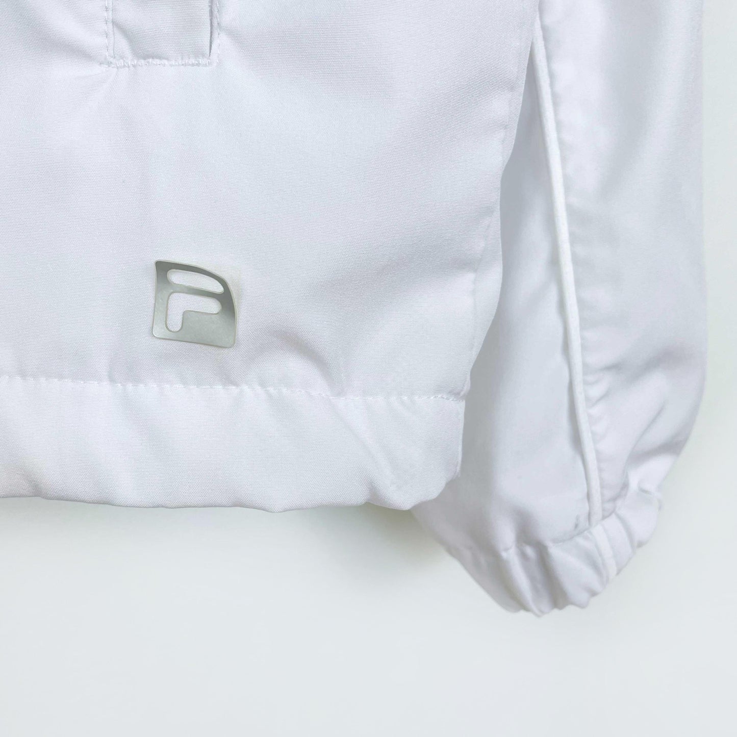 fila all white private club tennis jacket