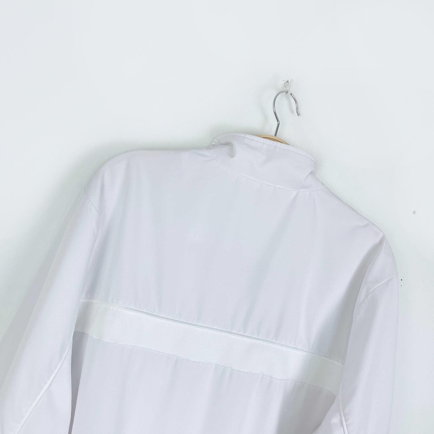 fila all white private club tennis jacket