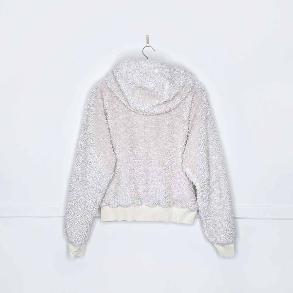 lululemon 2021 textured fleece half zip hoodie