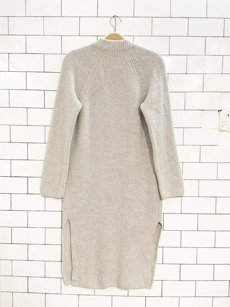 wilfred 100% wool open knit long cardigan | aritzia | yarn made in Italy - good market thrift store