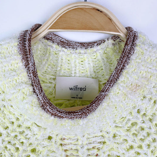 wilfred confetti sweater - size small