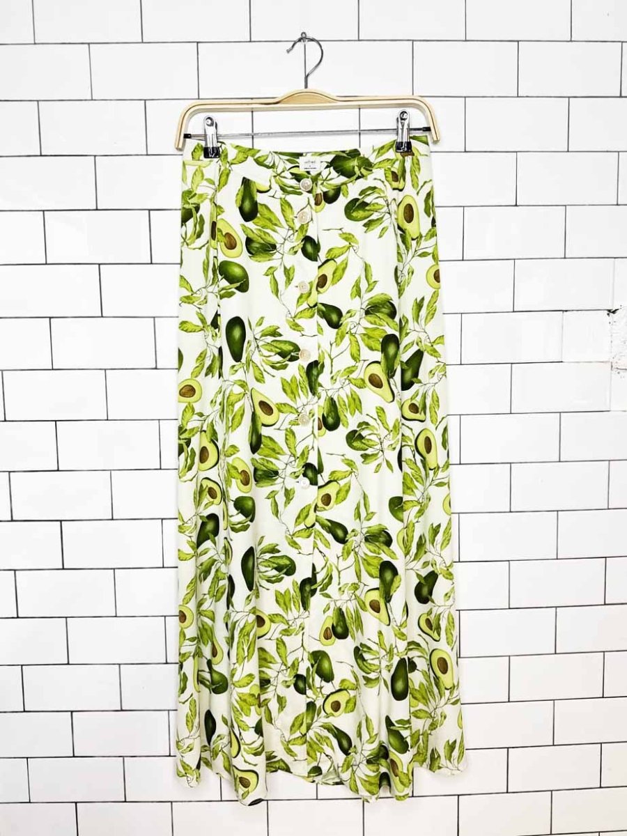 wilfred amelie avacado button midi skirt | aritzia - good market thrift store