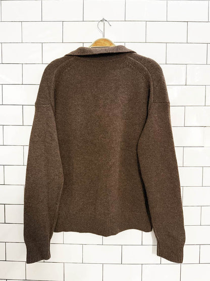 wilfred clara 100% cashmere luxe oversized knit sweater | aritzia - good market thrift store