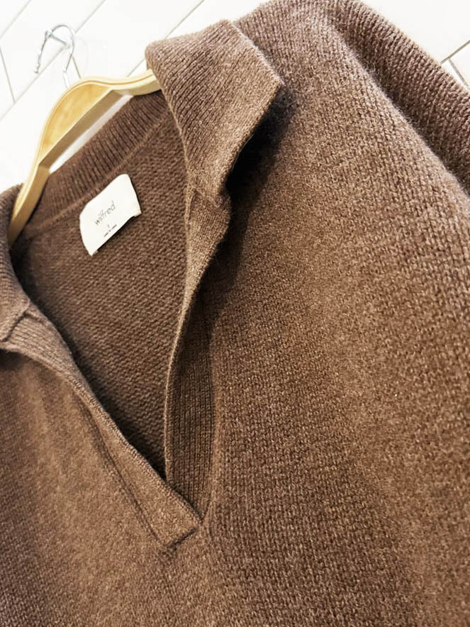 wilfred clara 100% cashmere luxe oversized knit sweater | aritzia - good market thrift store