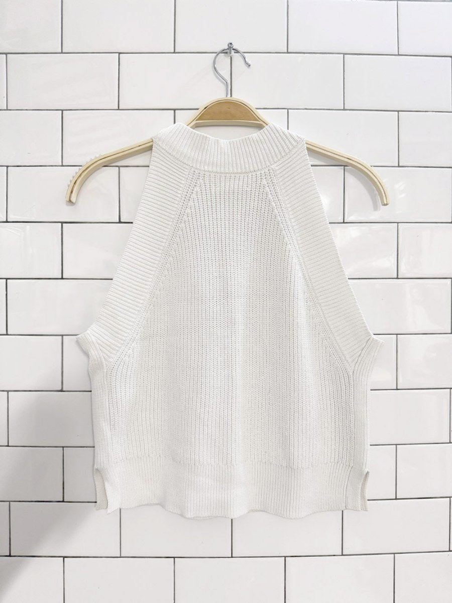 wilfred crevier knit halter tank | aritzia - good market thrift store