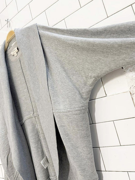 wilfred diderot open cocoon sweatshirt cardigan | aritzia - good market thrift store