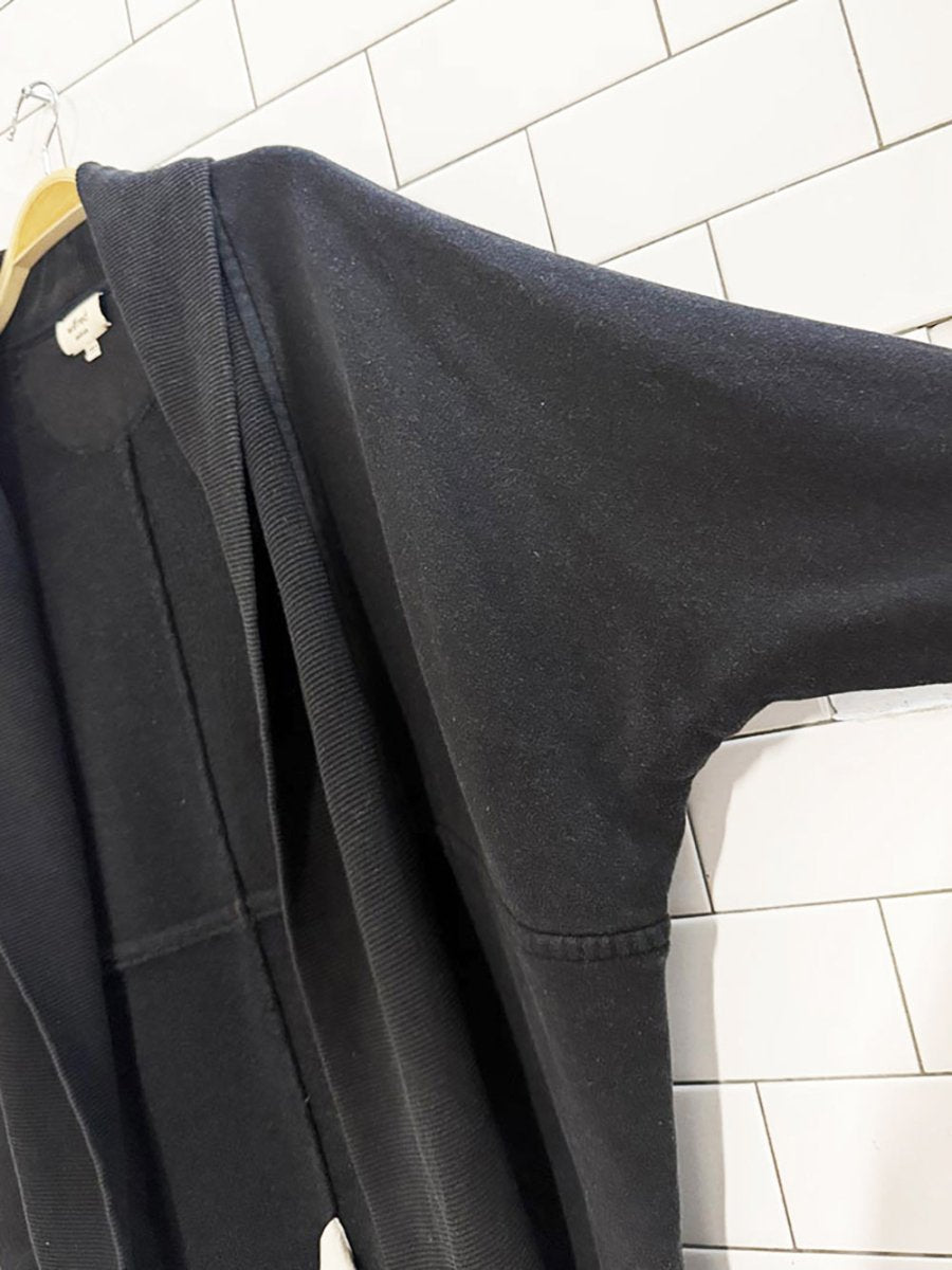 wilfred diderot open cocoon sweatshirt cardigan | aritzia - good market thrift store
