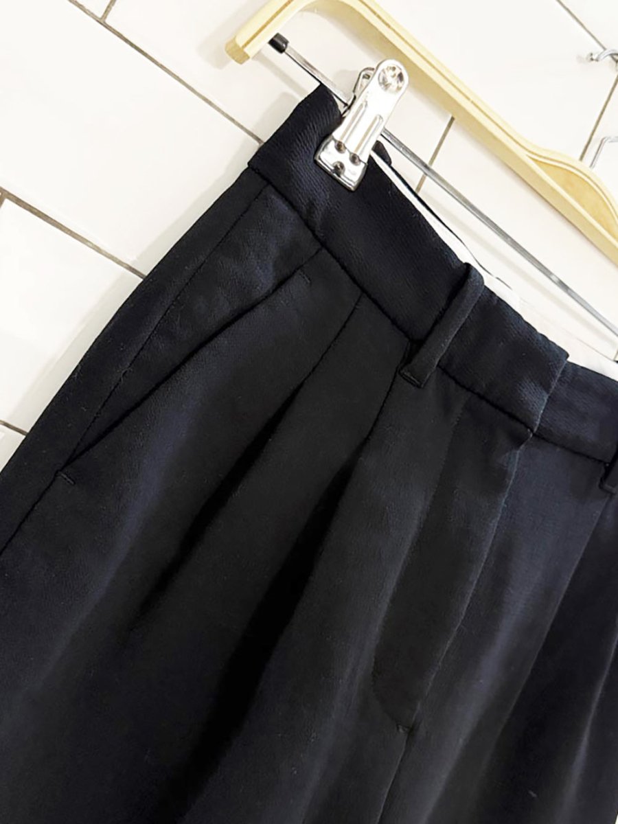 wilfred effortless pleated high rise trouser | aritzia - good market thrift store