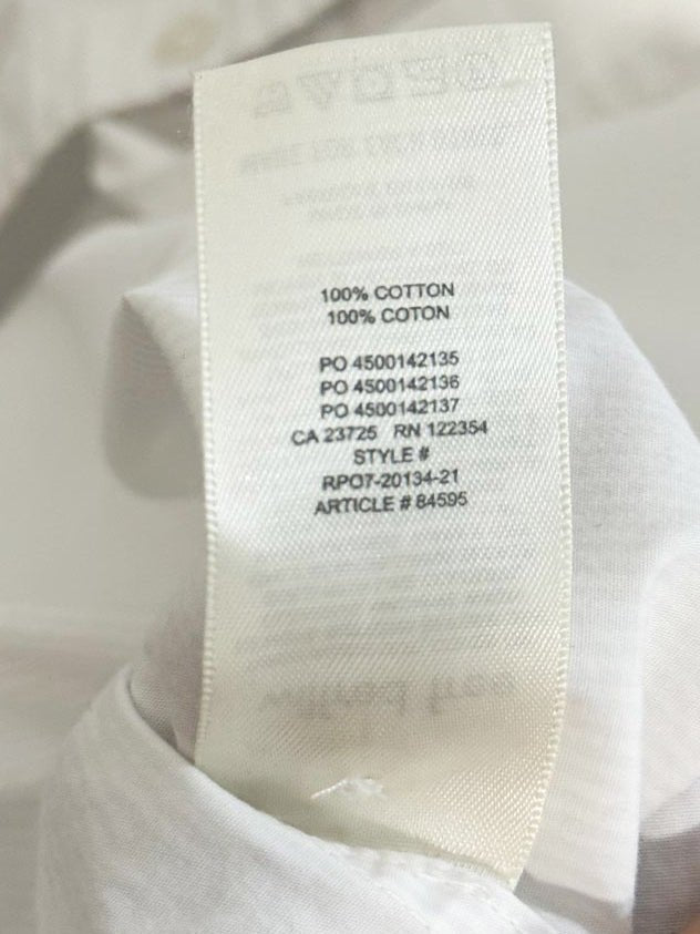 wilfred free blue stripe oversized shirt | aritzia - good market thrift store