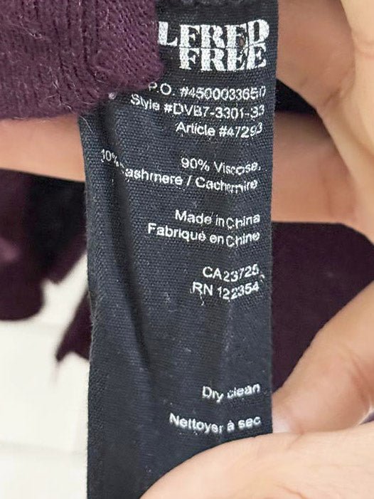 wilfred free cashmere - blend hooded knit sweater | aritzia - good market thrift store