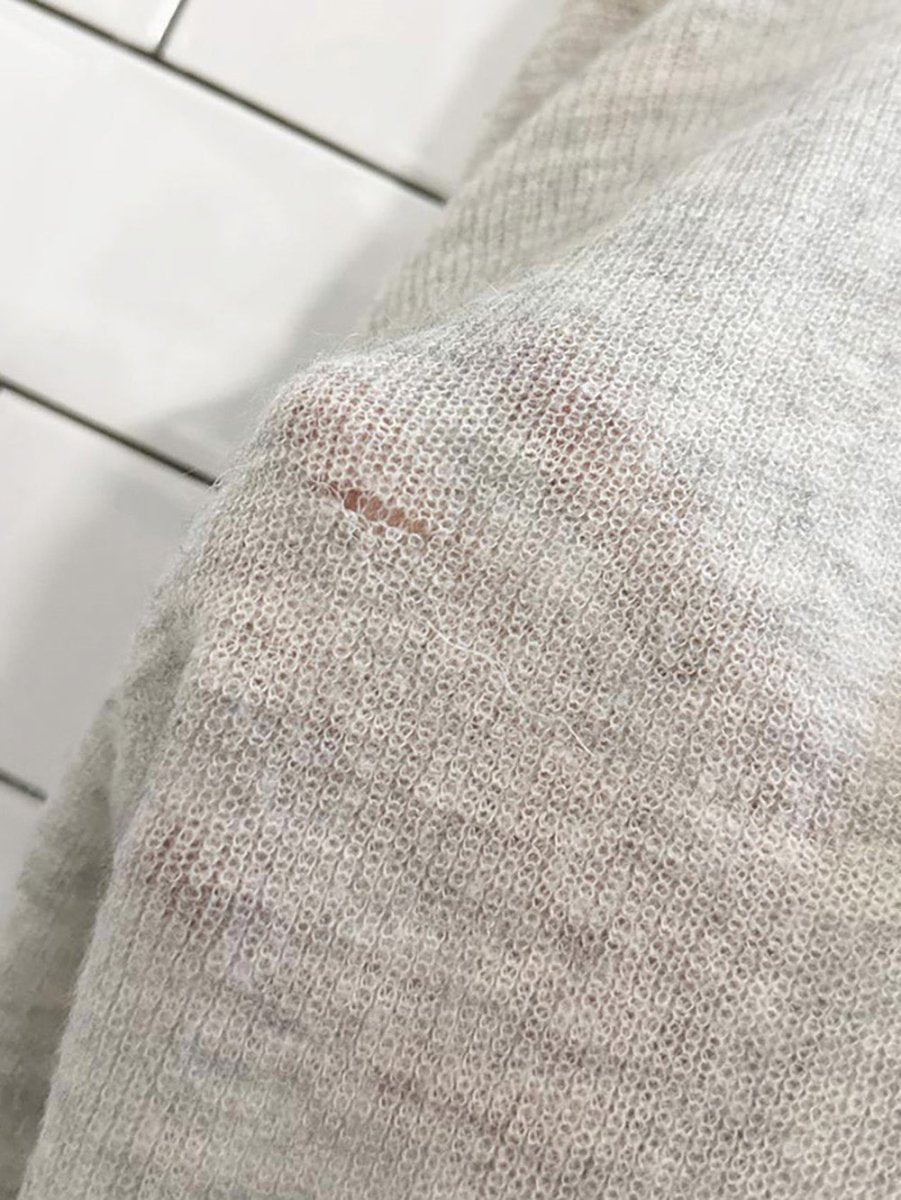 wilfred free mohair - blend sheer open knit cardigan | aritzia - good market thrift store