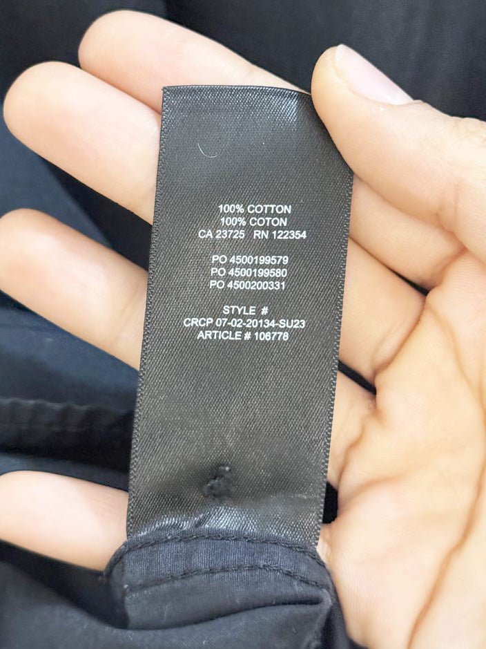 wilfred free oversized full button poplin shirt | aritzia - good market thrift store