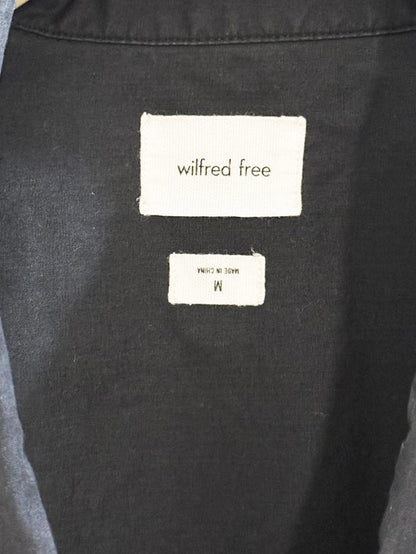 wilfred free oversized full button poplin shirt | aritzia - good market thrift store