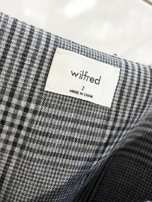 wilfred isabelle plaid mini dress | aritzia - good market thrift store