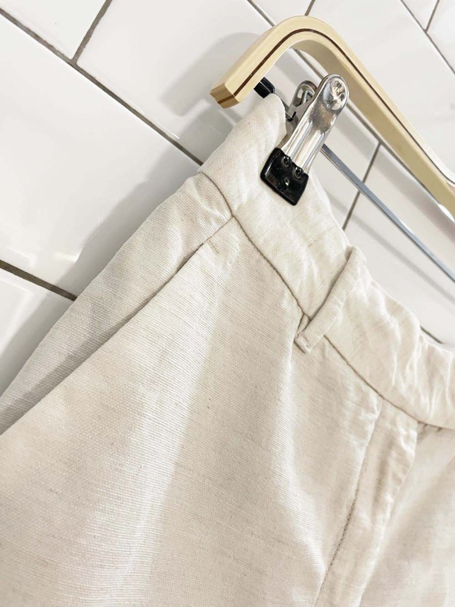 wilfred linen - blend trouser short | aritzia - good market thrift store