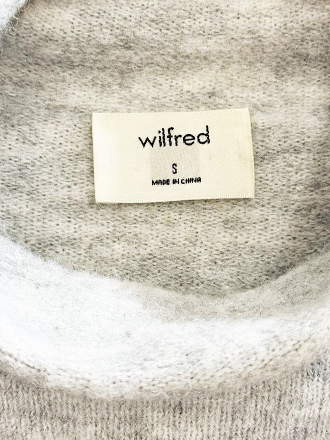 wilfred lorin alpaca - wool tie waist knit sweater | aritzia - good market thrift store