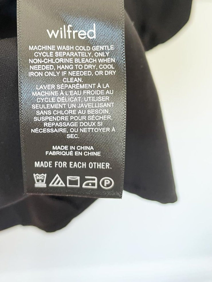 wilfred novella bustier puff sleeve mini dress | aritzia - good market thrift store