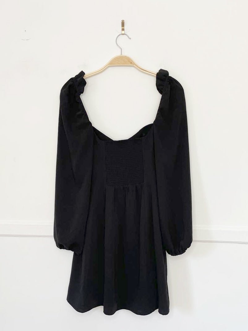 wilfred novella bustier puff sleeve mini dress | aritzia - good market thrift store