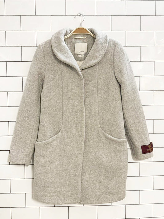 wilfred the cocoon wool - cashmere coat | aritzia - good market thrift store