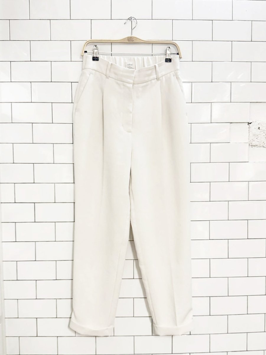 wilfred the effortless pant pleated trousers | aritzia - good market thrift store