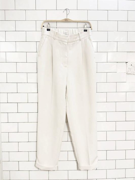 wilfred the effortless pant pleated trousers | aritzia - good market thrift store