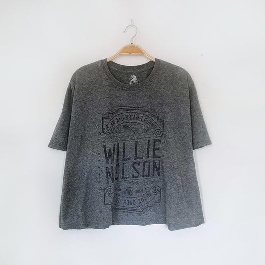 willie nelson 2019 cropped zion tee