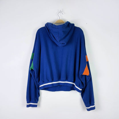 f21 x wilson colour block hoodie
