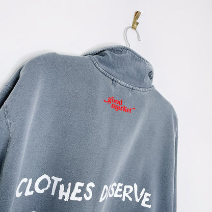 vintage 00s windriver x earth activist 1/4 zip cottage sweatshirt