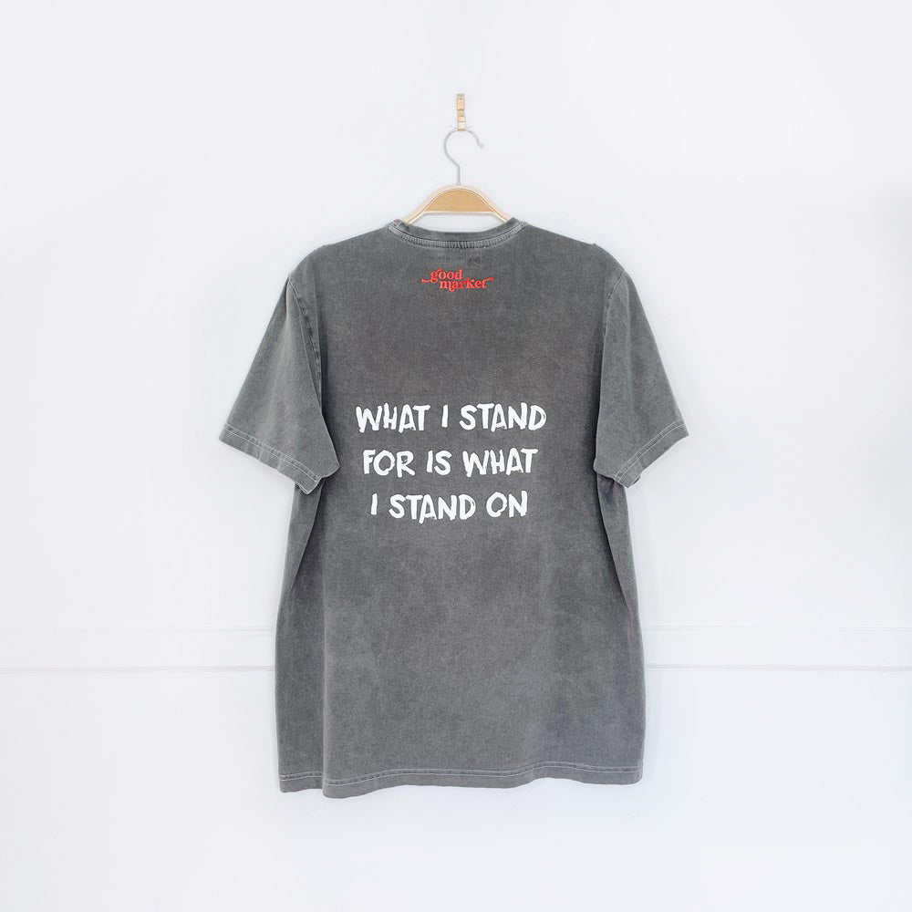 vintage 00s windriver x earth activist pocket tee