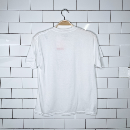 embroidered wolf tee - size large