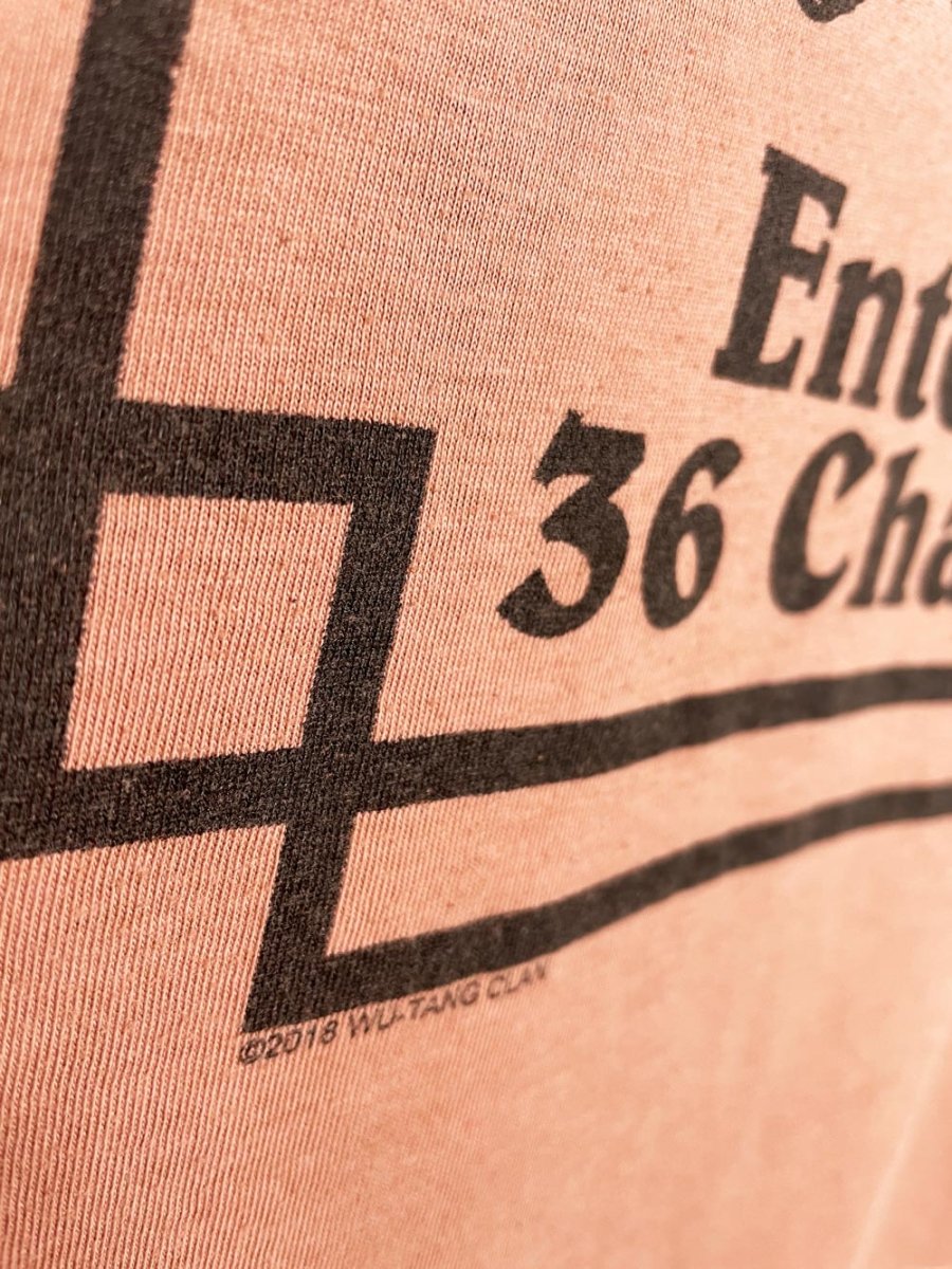 wu - tang clan 2018 enter the 36 chambers graphic tee - good market thrift store