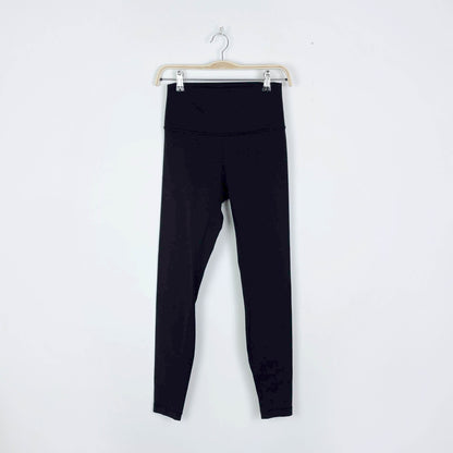 lululemon 2018 wunder under high rise tight full on luon 28" - size 6