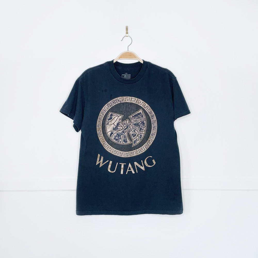 wu-tang distressed band tee