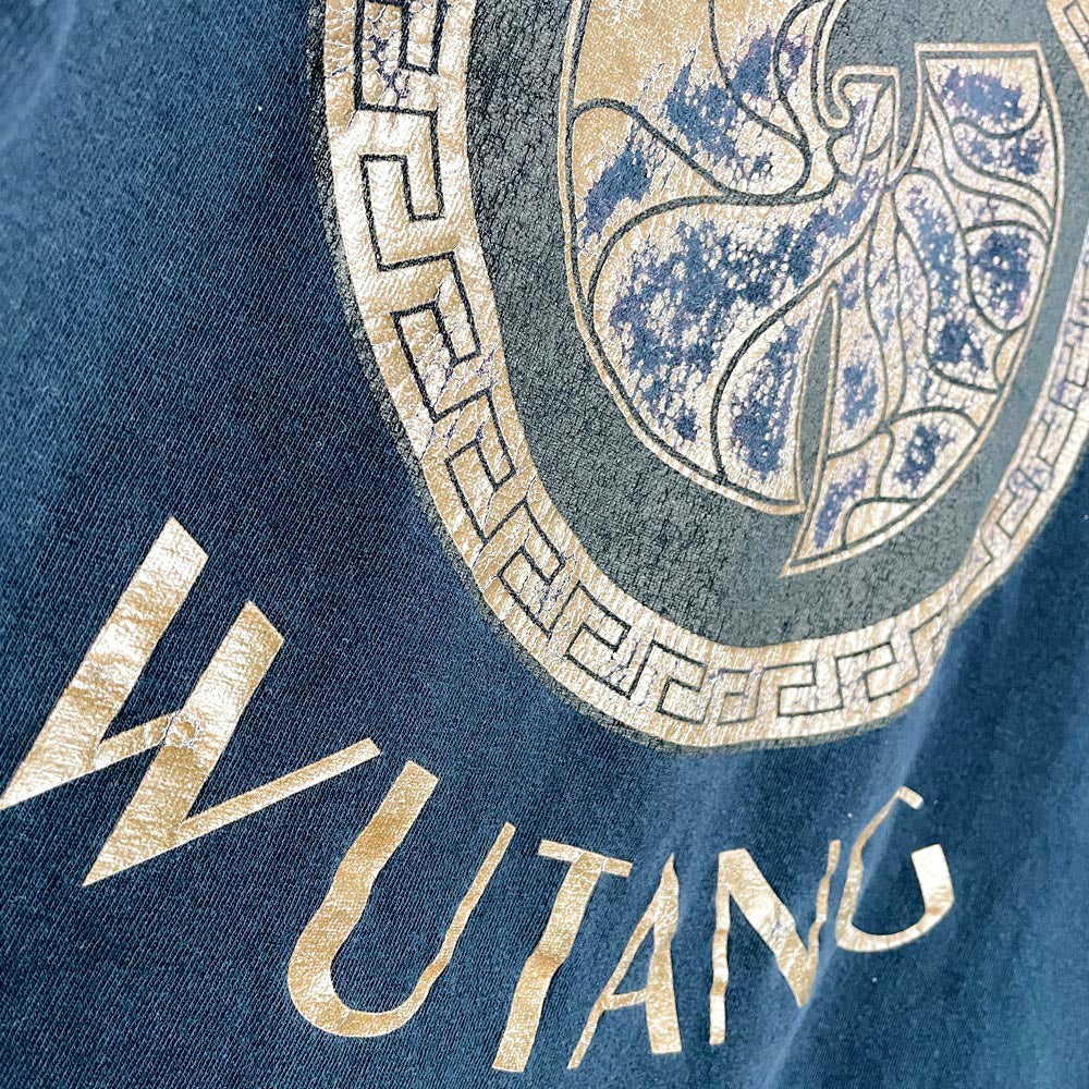 wu-tang distressed band tee
