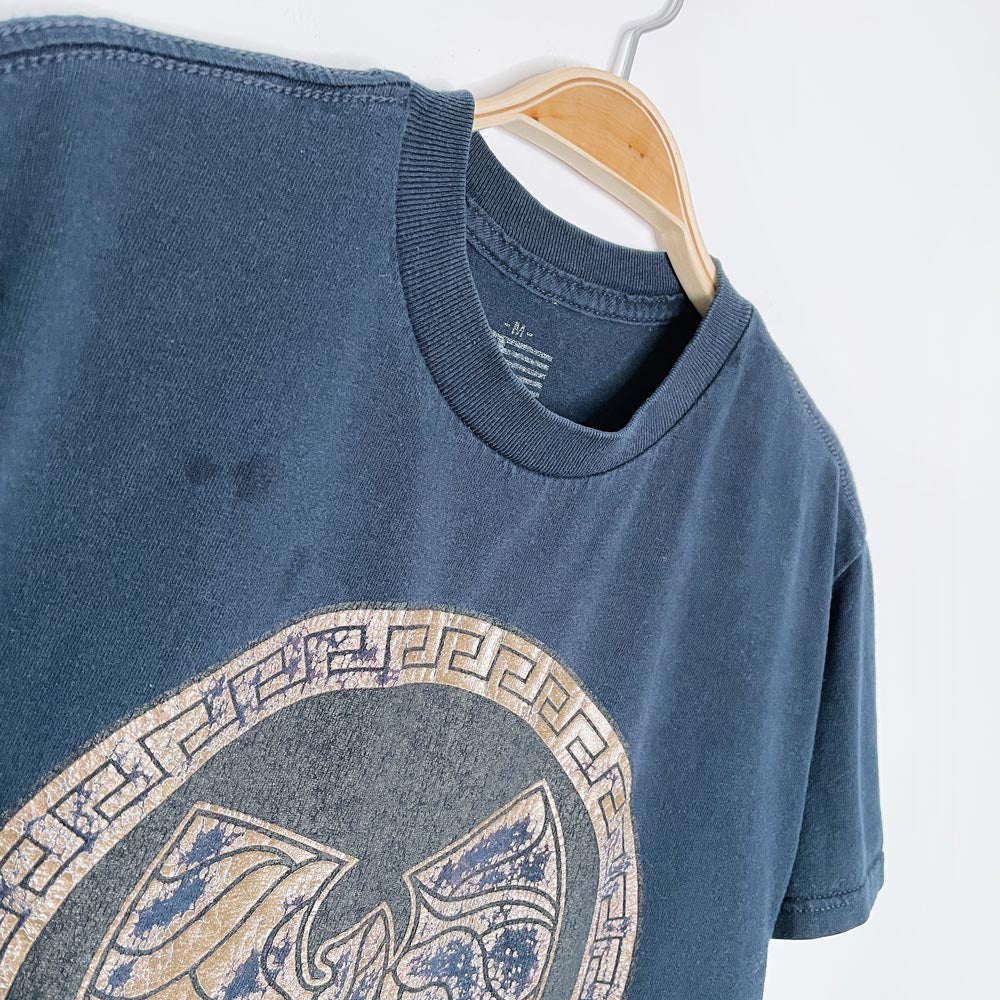 wu-tang distressed band tee