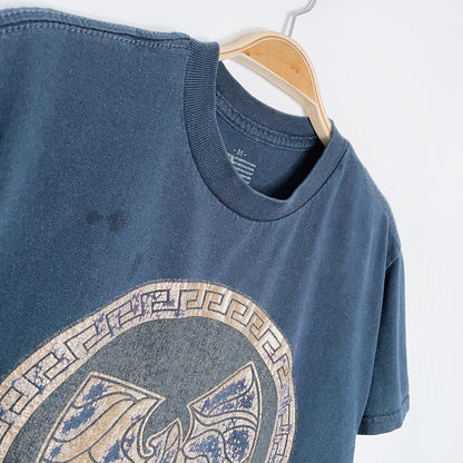 wu-tang distressed band tee