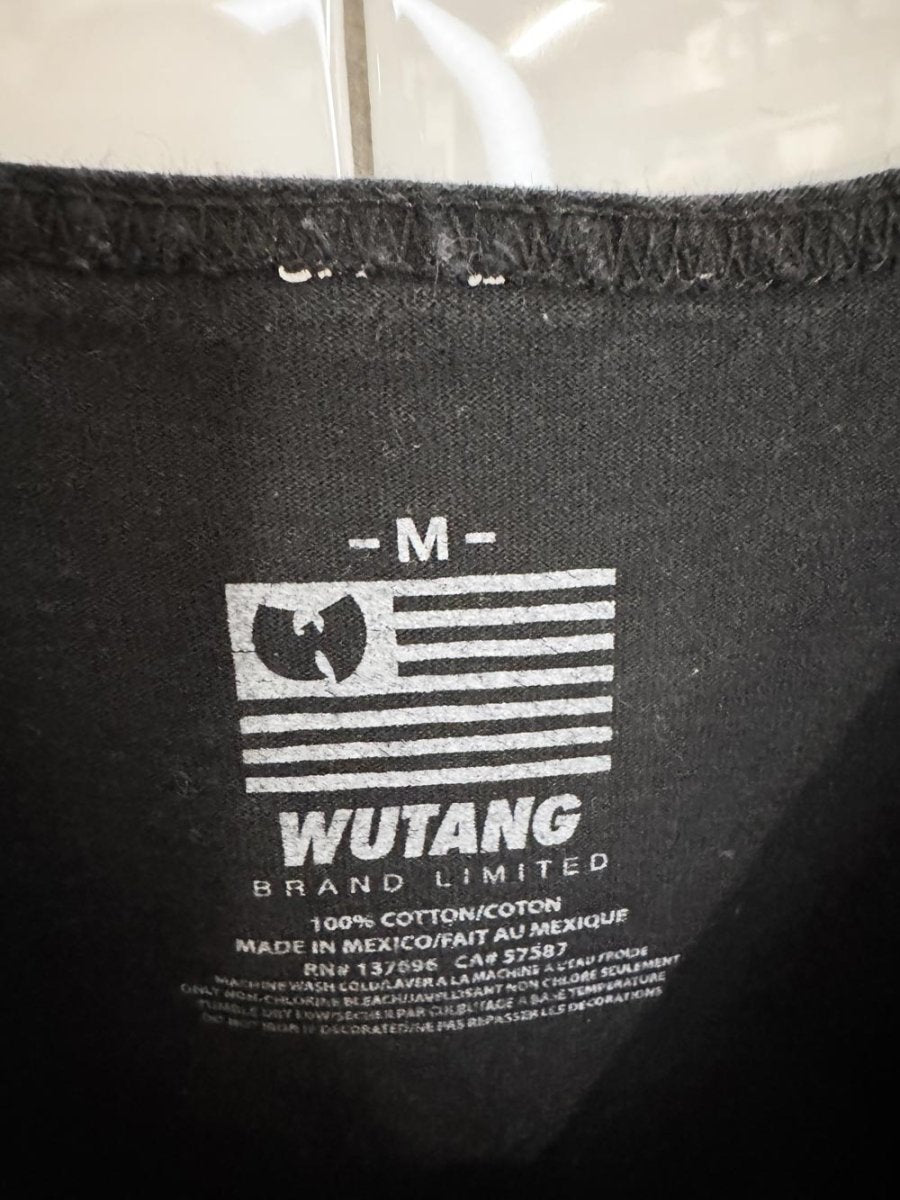 wutang clan graphic tank top - good market thrift store