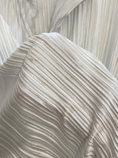 x2 flowy relaxed fit crinkle shirt and wide leg pant set - good market thrift store