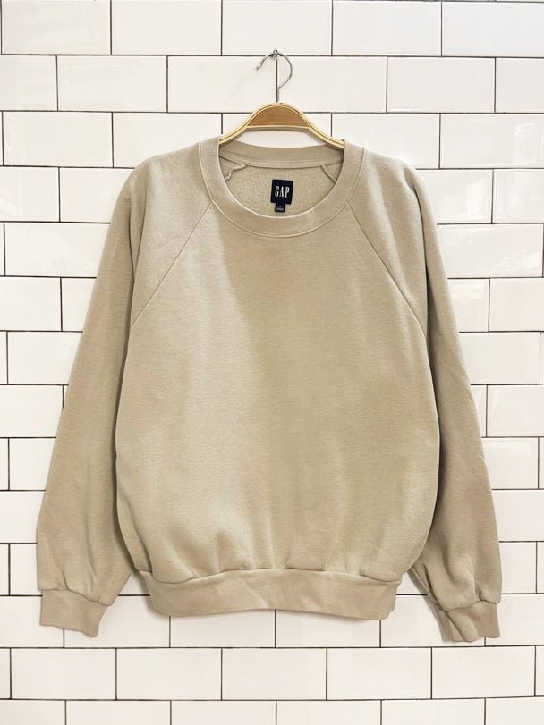 x2 gap classic cozy sweatshirt + sweatpants set - good market thrift store