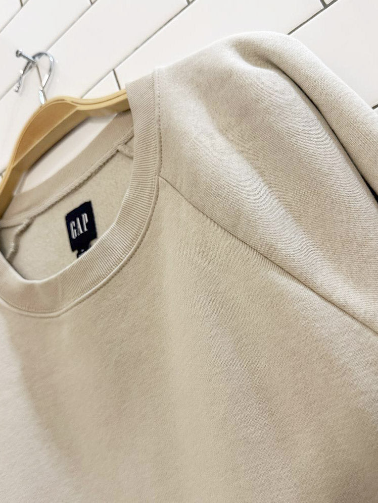 x2 gap classic cozy sweatshirt + sweatpants set - good market thrift store