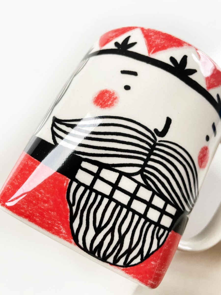 x2 kristina saywell x anthropologie nutcracker mugs - good market thrift store