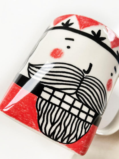 x2 kristina saywell x anthropologie nutcracker mugs - good market thrift store