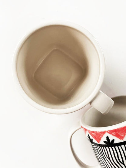 x2 kristina saywell x anthropologie nutcracker mugs - good market thrift store