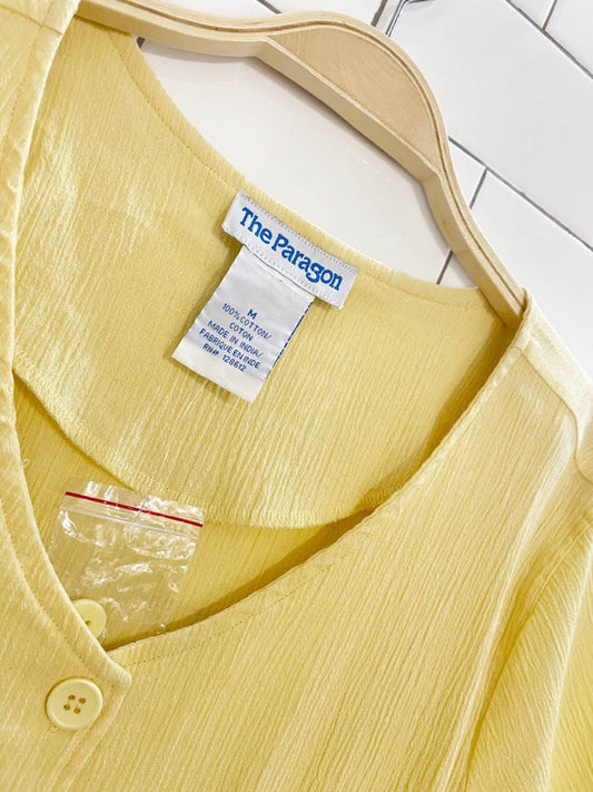 x2 vintage 00s paragon gauze cotton travel set | deadstock | made in India - good market thrift store