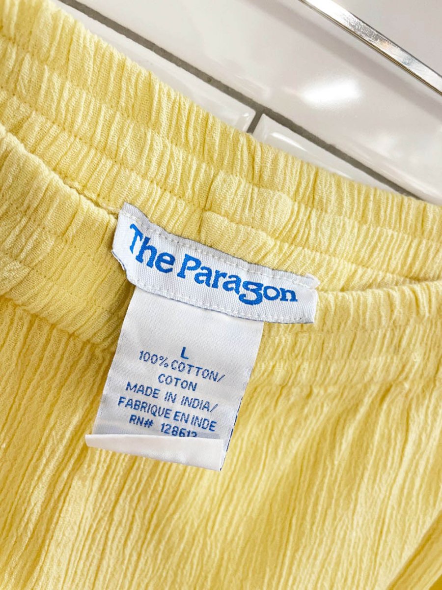 x2 vintage 00s paragon gauze cotton travel set | deadstock | made in India - good market thrift store