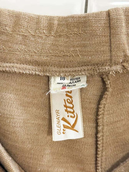 x2 vintage 60s glenayr kitten wool - blend belted pant suit - good market thrift store